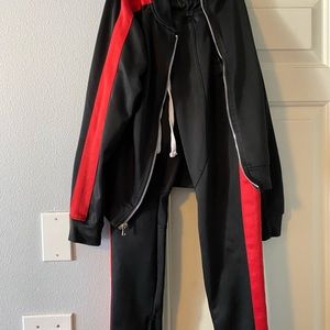 FWRD Denim jogger sweatsuit (boys)